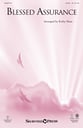 Blessed Assurance SATB choral sheet music cover